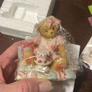 NIB 21st birthday figurine cherished teddies teddy bear 706736 Twenty One-derful